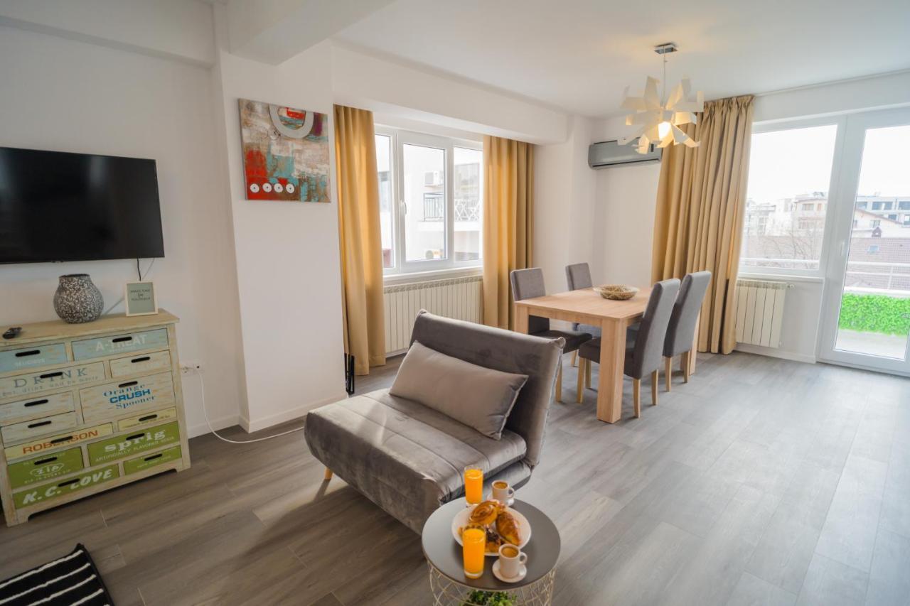בוקרשט Penthouse With Huge Rooftop Terrace & City View מראה חיצוני תמונה