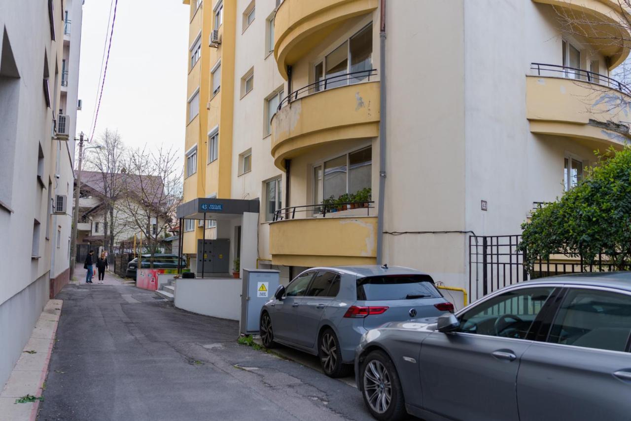 בוקרשט Penthouse With Huge Rooftop Terrace & City View מראה חיצוני תמונה