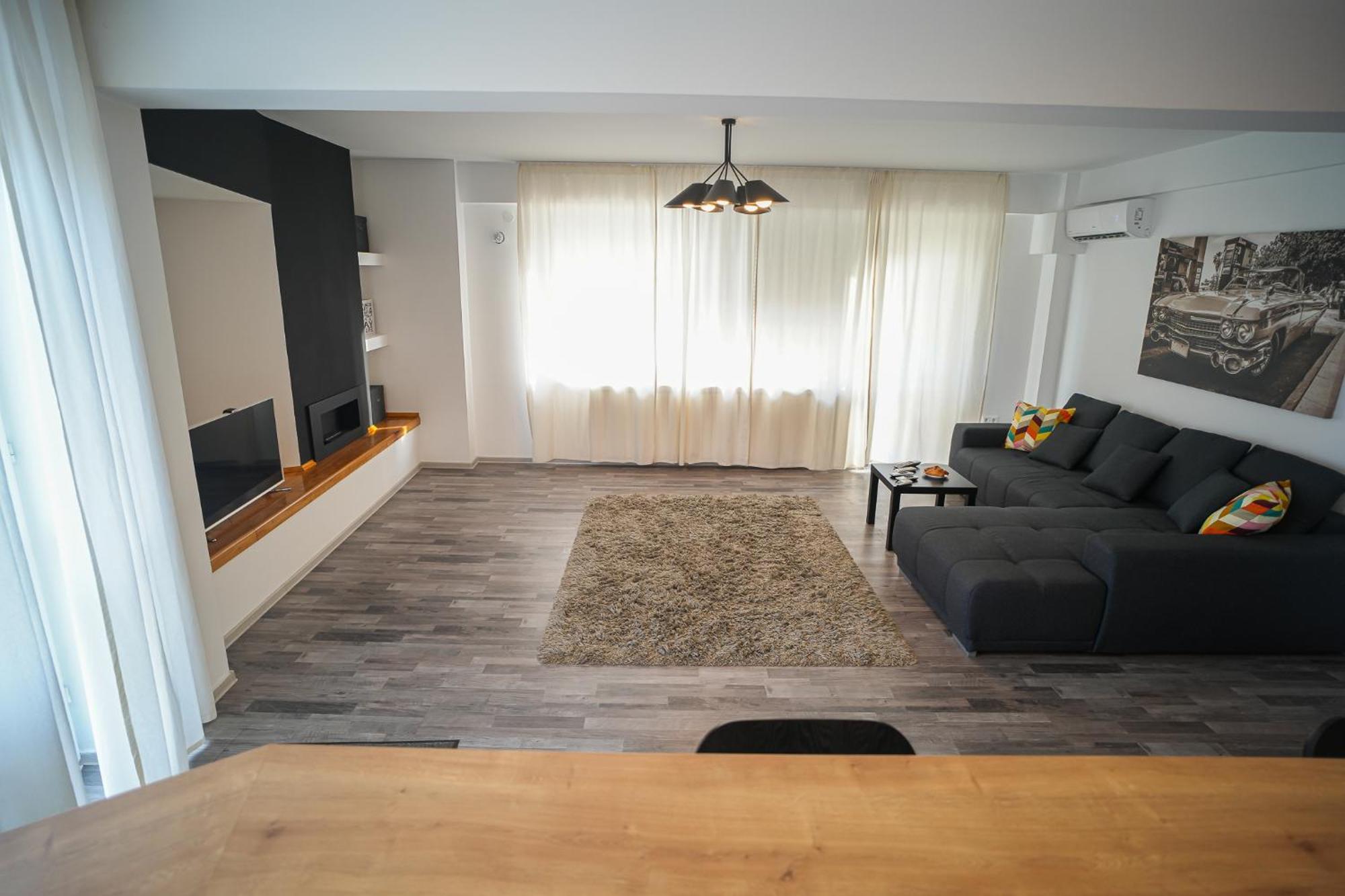 בוקרשט Penthouse With Huge Rooftop Terrace & City View מראה חיצוני תמונה