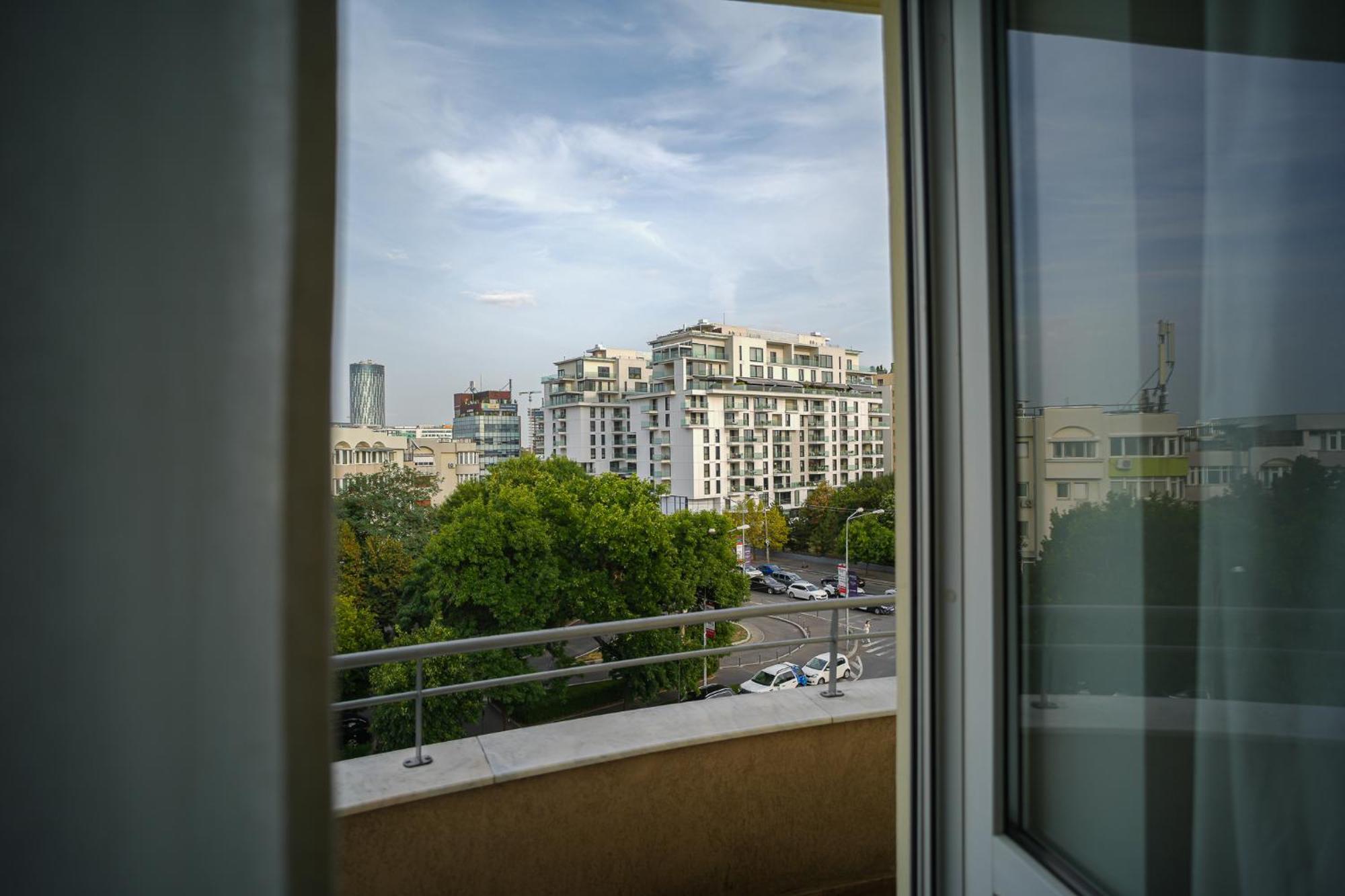 בוקרשט Penthouse With Huge Rooftop Terrace & City View מראה חיצוני תמונה